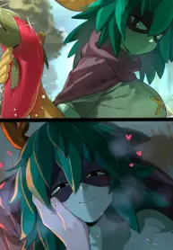 Finn and Wizard Huntress comic porn