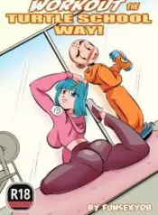 Workout the Turtle School Way! (Dragon Ball Z) [FunsexyDB]