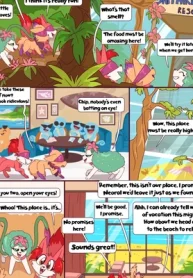 A Memorable Vacation comic porn cover