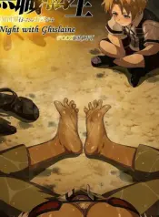 A Night With Ghislaine comic porn cover