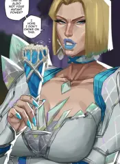 Emma Frost Loves White Drinks comic porn