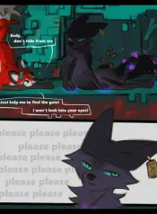 Endy x Vixy comic porn cover