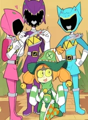 Read Luckyrou Ft Kyoryuger Gals comic porn  cover