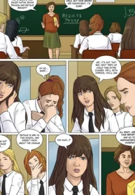 Melrose Hall 1 comic porn cover
