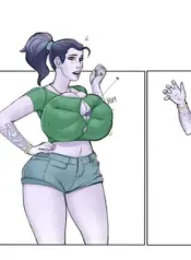 Widowmaker BE comic porn cover