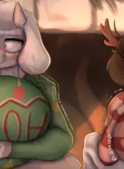 Dreemurr’s Holiday! comic porn