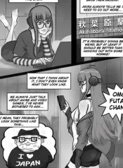 Futaba Meets A Foreigner comic porn