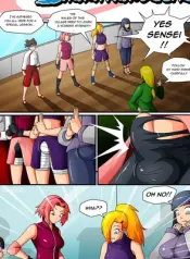 Training Sauna Kunoichi comic porn