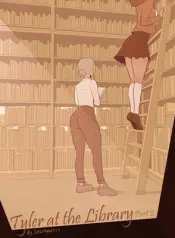 Tyler At The Library 2 comic porn